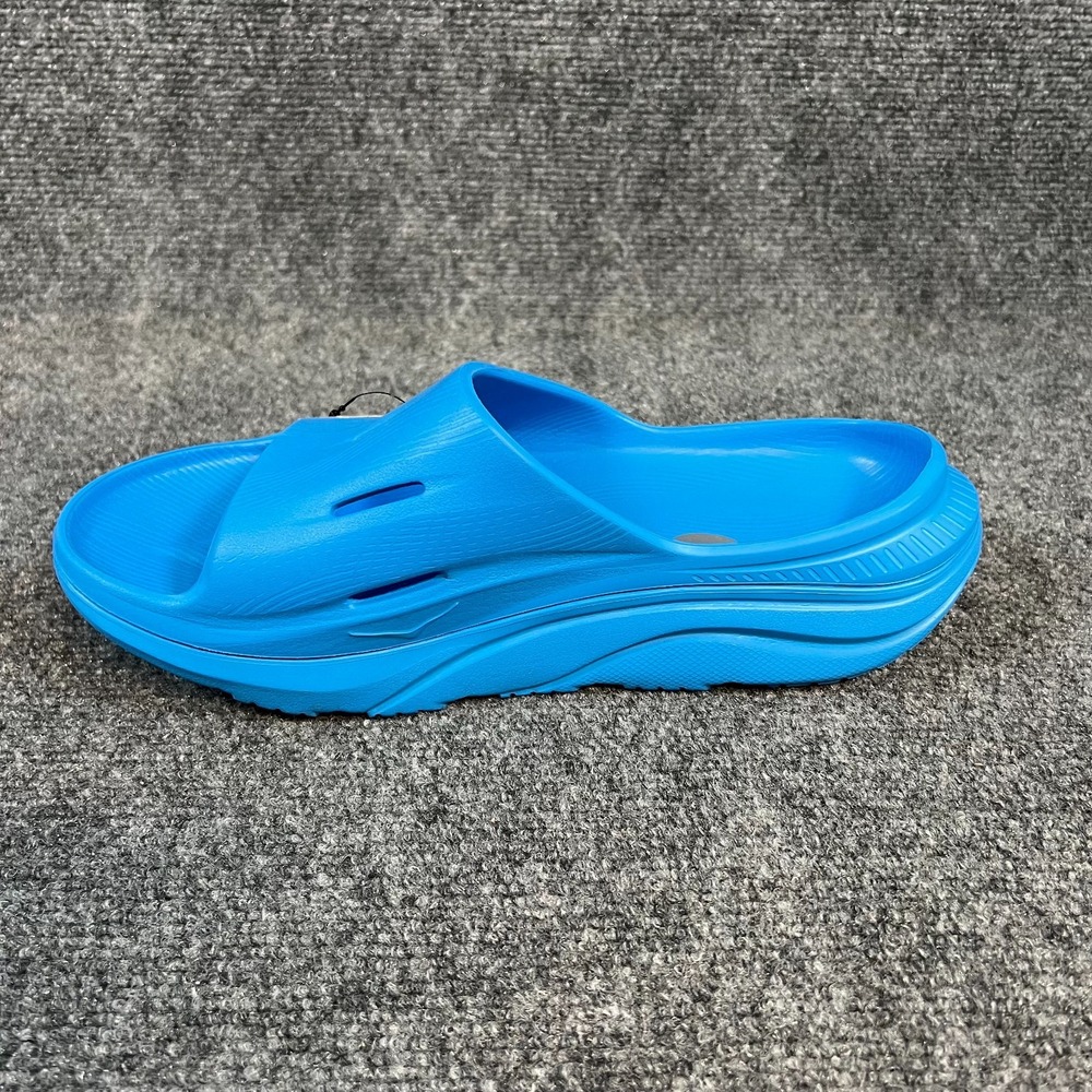 Hoka Unisex-Child Ora Recovery Slide 3 Diva Blue Sandal Size US 7 UK 6 NWT - Picture 3 of 9